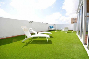 Отель Céntrico Ático 2 dormitorios Gran Solárium privado  Лас-Пальмас-Де-Гран-Канария